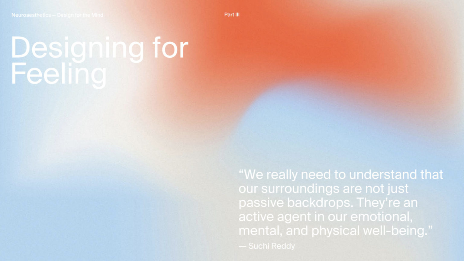Neuroaesthetics design for the mind report reddymade nyc based